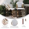 Flash Furniture Lourdes Stackable IndoorOutdoor French Bistro 30 High Barstool, WhiteNavy and Bamboo Finish SDA-AD642001-F-BS-WHNVY-NAT-GG - alternate 8